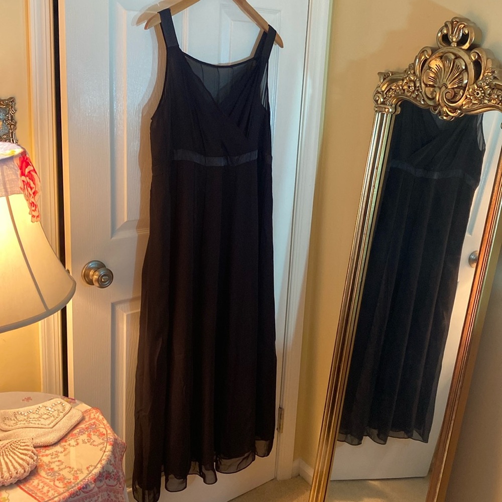 JL Studio black Dress Maxi 18 18w NWT